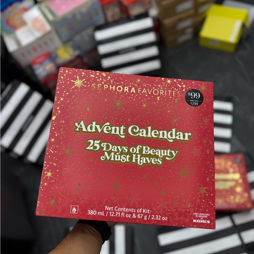 Sephora Advent Calendar in Festive Red and Gold